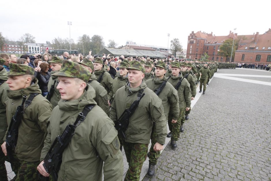 Klaipėdos gatvėmis žygiuos kareiviai