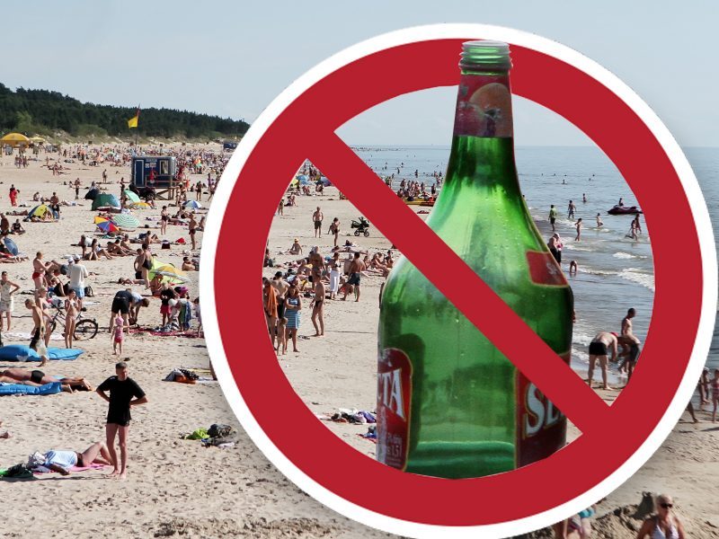 Seimas kol kas nešvelnina prekybos alkoholiu paplūdimiuose