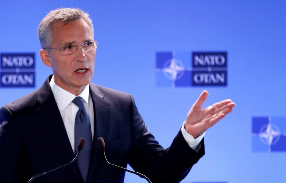 J. Stoltenbergas: pratybas rengiančios NATO ir Rusija turėtų elgtis pagarbiai