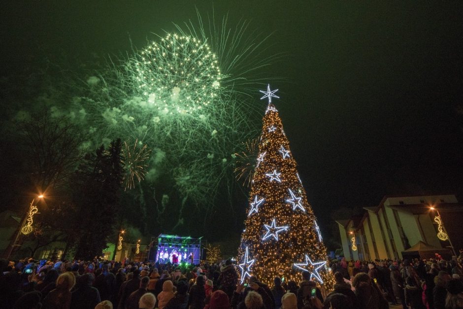 Kalėdos Birštone: per 40 renginių ir norus pildantis stebuklingas fėjų skveras