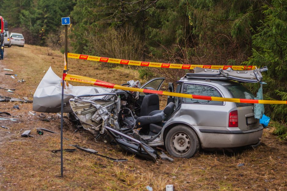 Apie kraupioje avarijoje sužalotų moterų būklę – naujos žinios