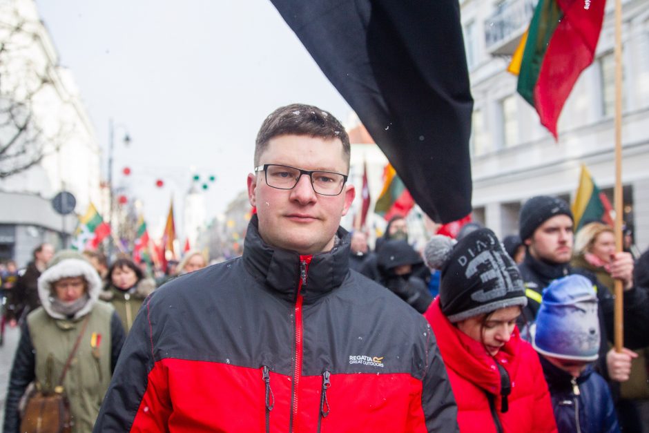 Šventinis trijų Baltijos valstybių pakėlimo ceremonija ir trispalvės nešimas 