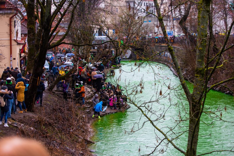 Vilnius aštuntą kartą šventė Šv. Patriko dieną