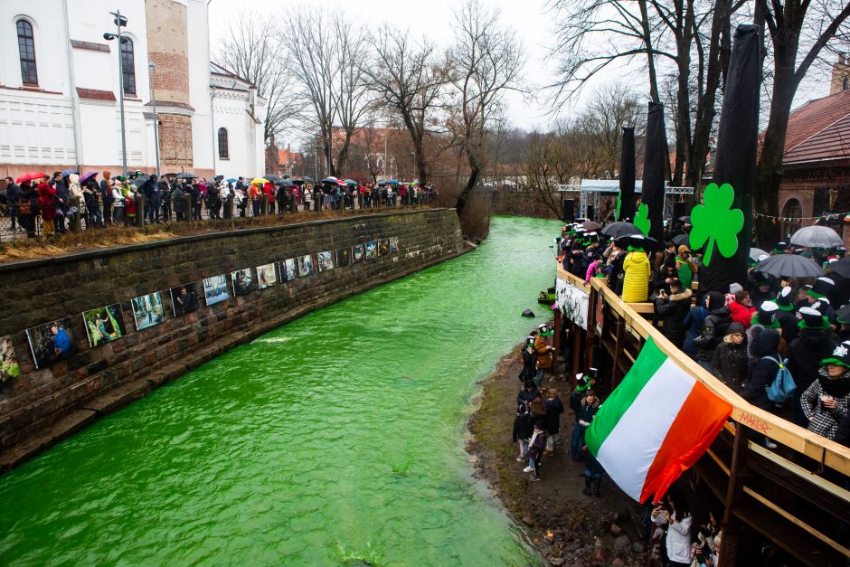 Vilnius aštuntą kartą šventė Šv. Patriko dieną