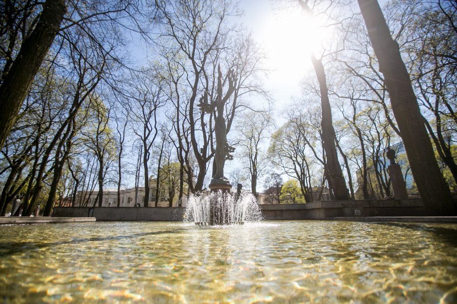 Fontanų sezonas Kaune prasidėjo, tačiau veiks ne visi