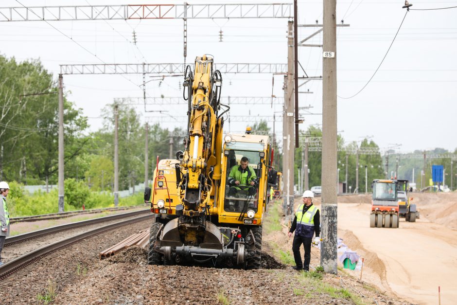 Kaune pradedami „Rail Baltica“ tiesimo darbai