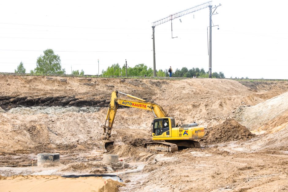 Kaune pradedami „Rail Baltica“ tiesimo darbai