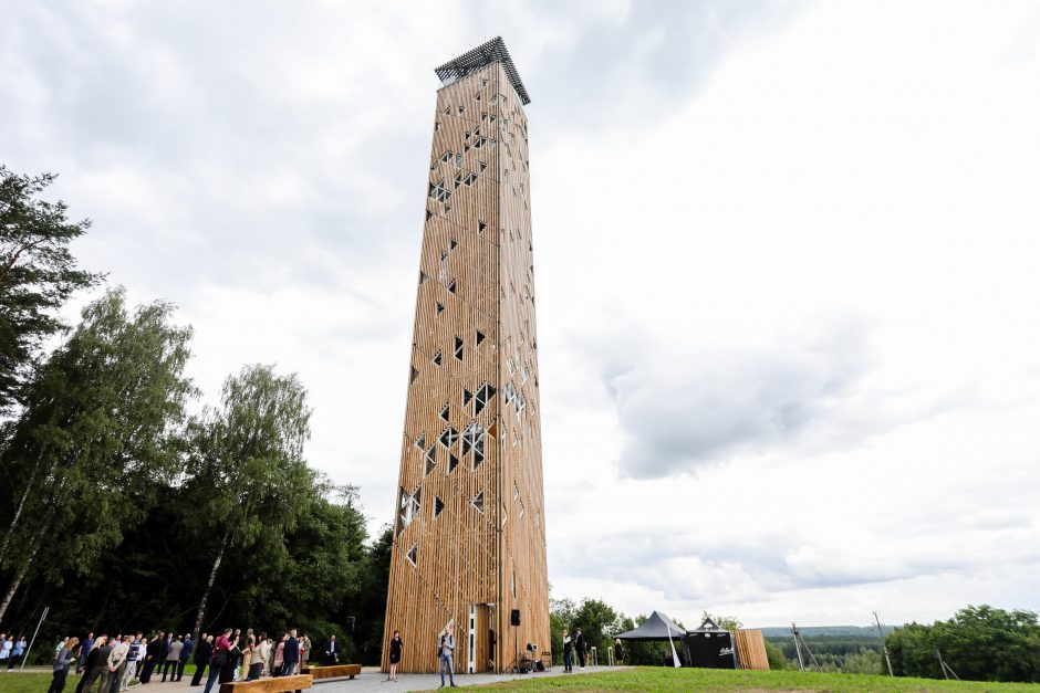 Birštono apžvalgos bokšto atidarymas