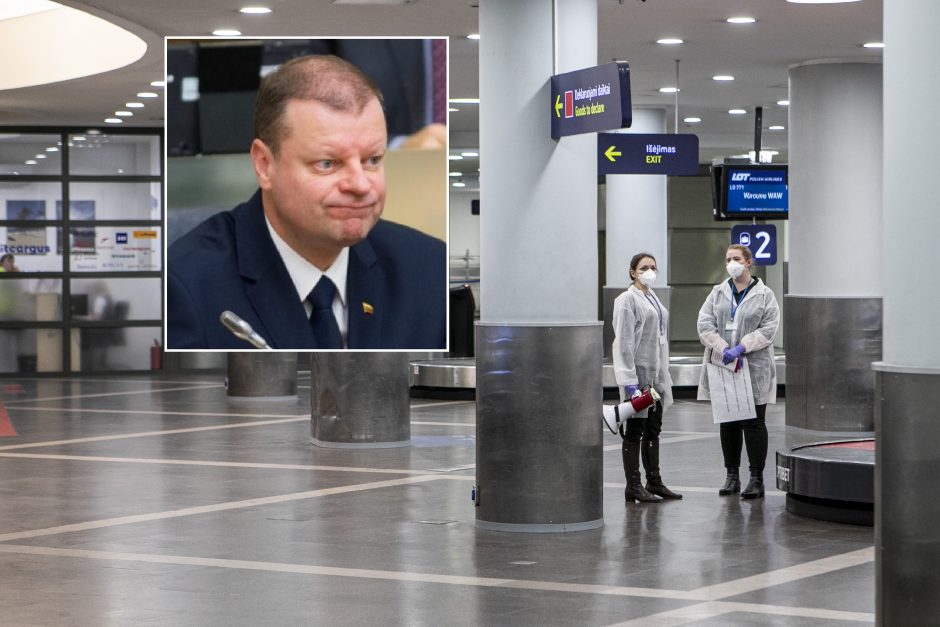 S. Skvernelis: kai kurių grįžtančiųjų žmonėmis, atleiskite, pavadinti negalime 