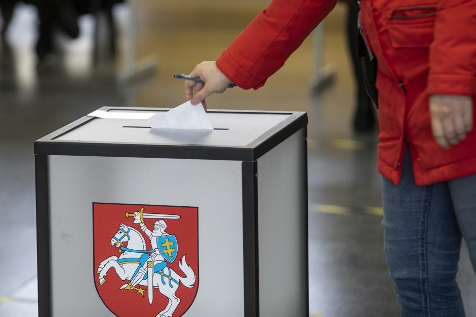 Lietuva renka naują Seimą (balsavimas rinkimų antrajame ture)