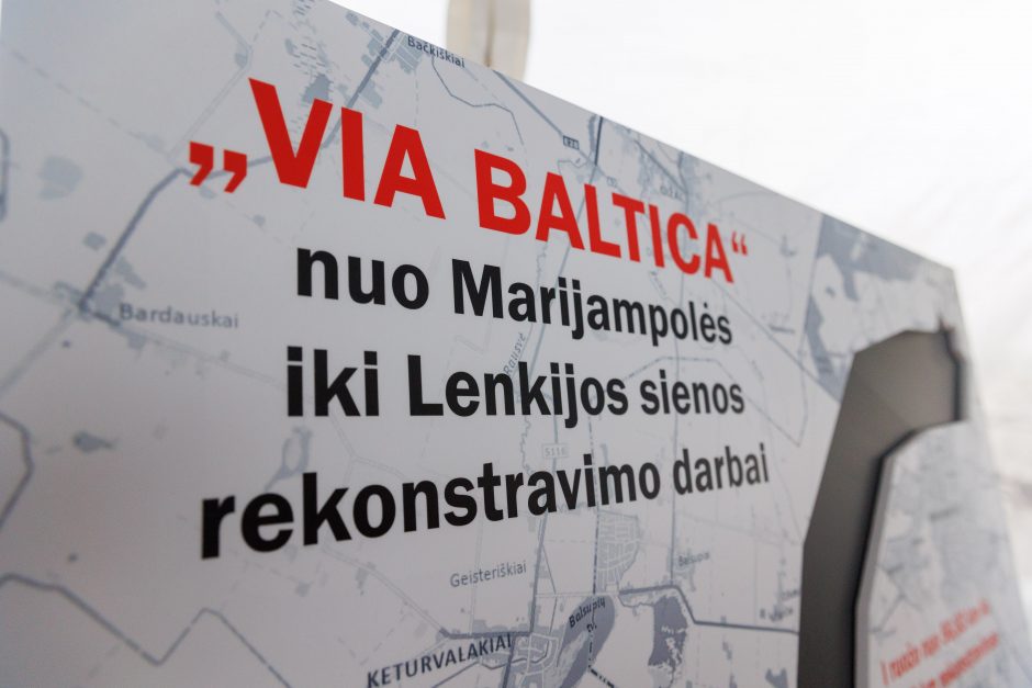 Įpusėjo „Via Baltica“ rekonstrukcija