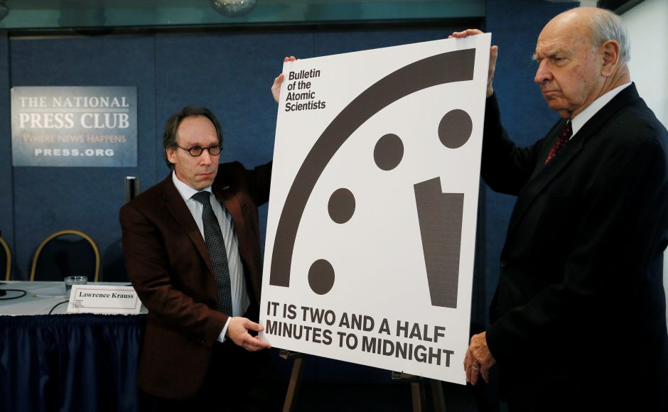 Pasaulio pabaigos laikrodis pasuktas 30 sekundžių arčiau vidurnakčio