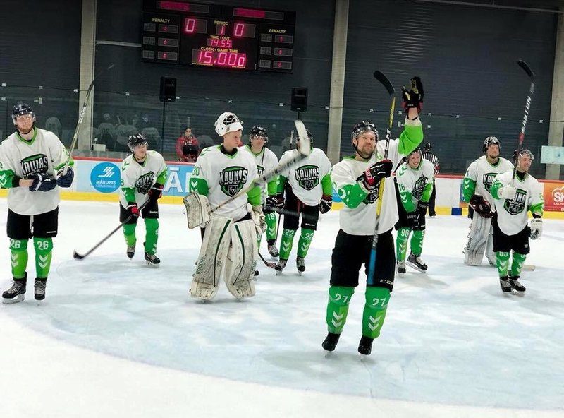 „Kaunas Hockey“ pasiruošimą naujajam sezonui pradėjo pergale Latvijoje