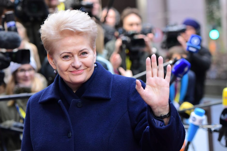 D. Grybauskaitė Rumunijoje susitiks su dalies ES valstybių lyderiais