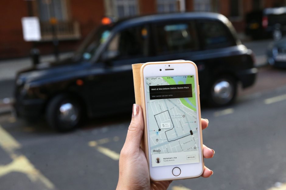 Britai nenori atsisakyti „Uber“