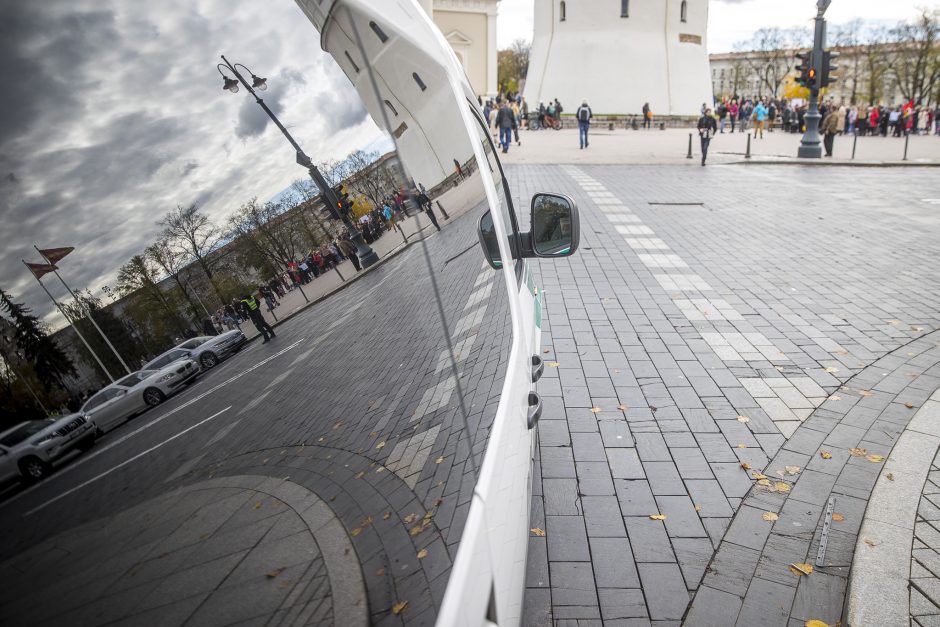 A. Astrauskaitės mitingas prieš pandemijos valdymą Vilniuje