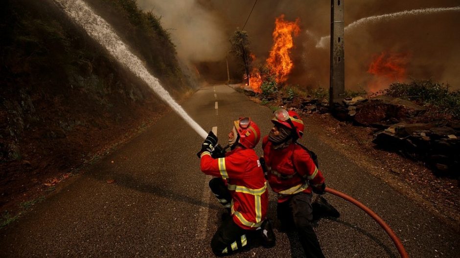 Portugalija mini tragiškų gaisrų metines