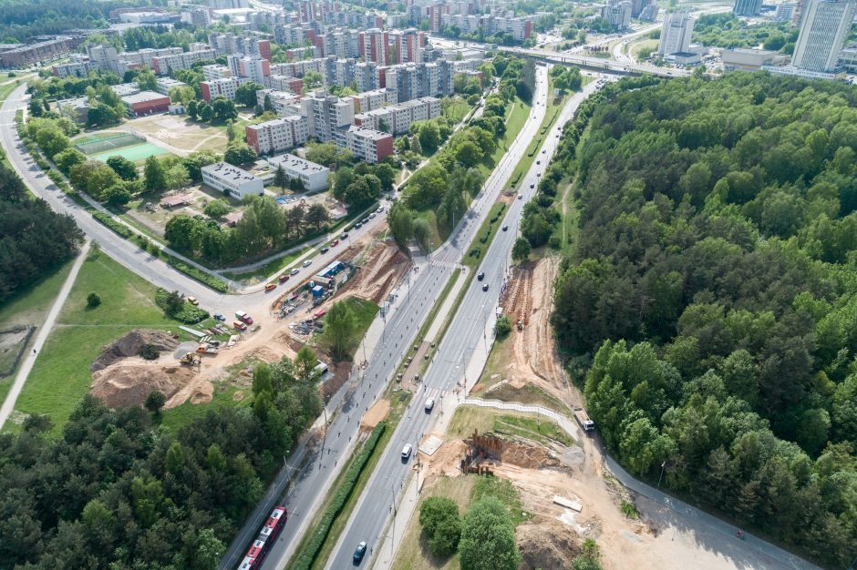 Aiškėja, kada bus atidarytas naujasis T. Narbuto viadukas 