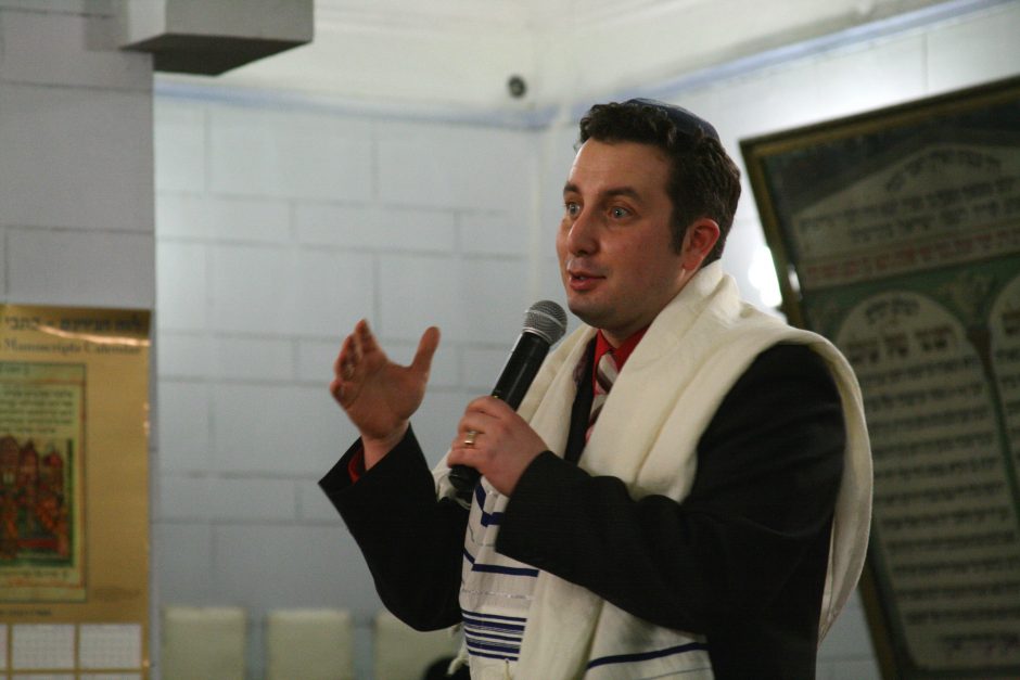 Vilniaus žydas S. Gurevičius skundžia žydų bendruomenės vadovo rinkimų tvarką