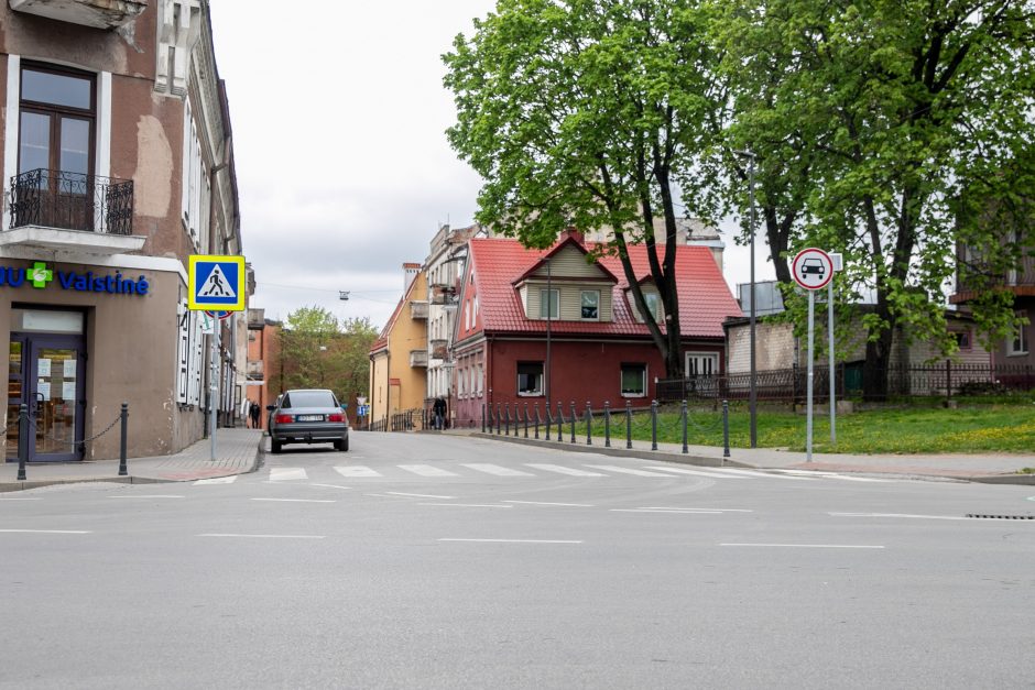 Kauno senamiestyje vairuotojus pasitinka pakeista eismo tvarka