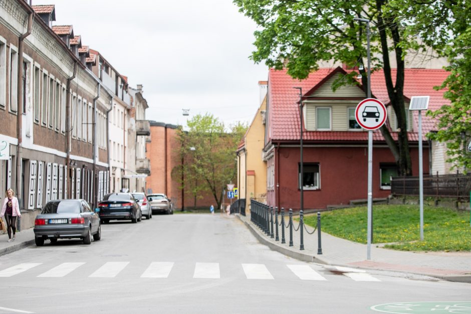 Kauno senamiestyje vairuotojus pasitinka pakeista eismo tvarka