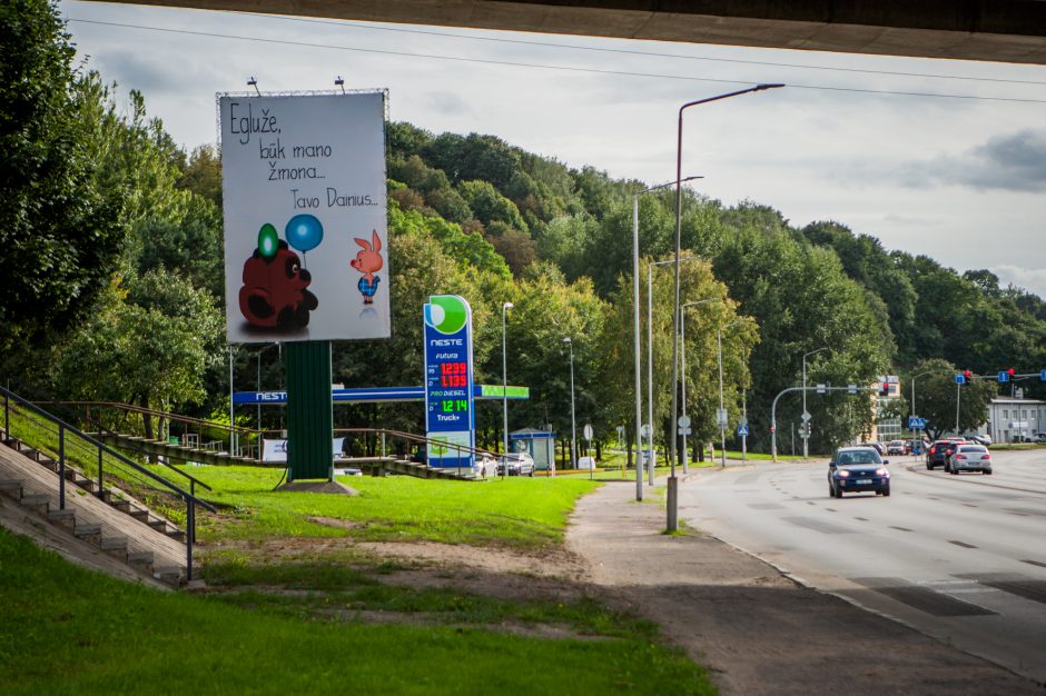 Plakatai sukėlė diskusiją: piršlybos per visą miestą ar apsukri reklama?