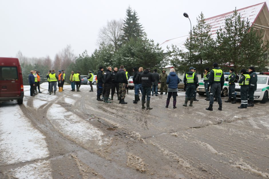 Gausios pajėgos ieškojo be žinios dingusio vyro