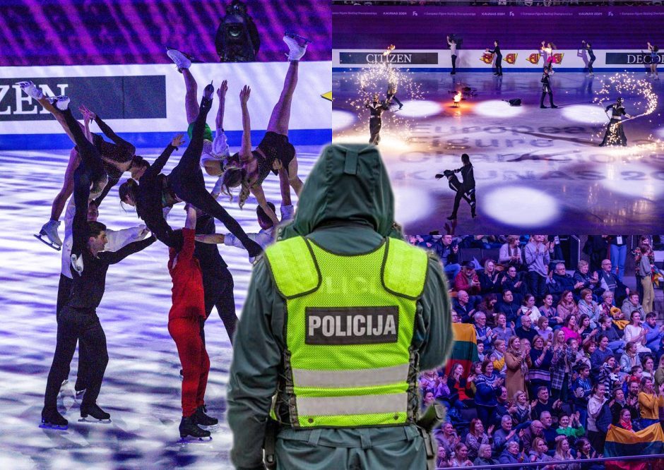 Konfliktas Europos dailiojo čiuožimo čempionate: naujausia žinia iš policijos