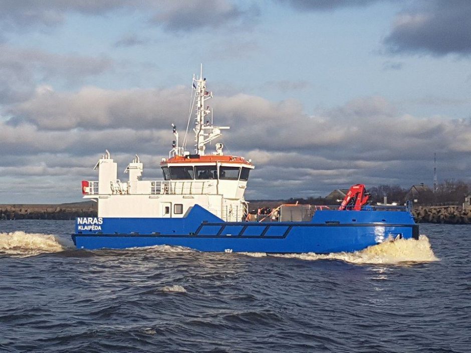 Saugią Klaipėdos uosto laivybą užtikrins naujas laivas