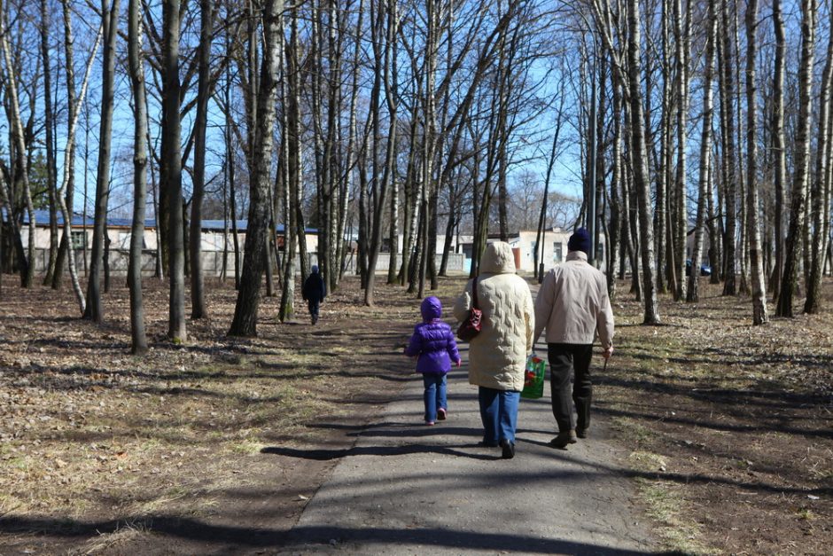 Panevėžyje už 2 mln. eurų atnaujinamas seniausias mieste parkas