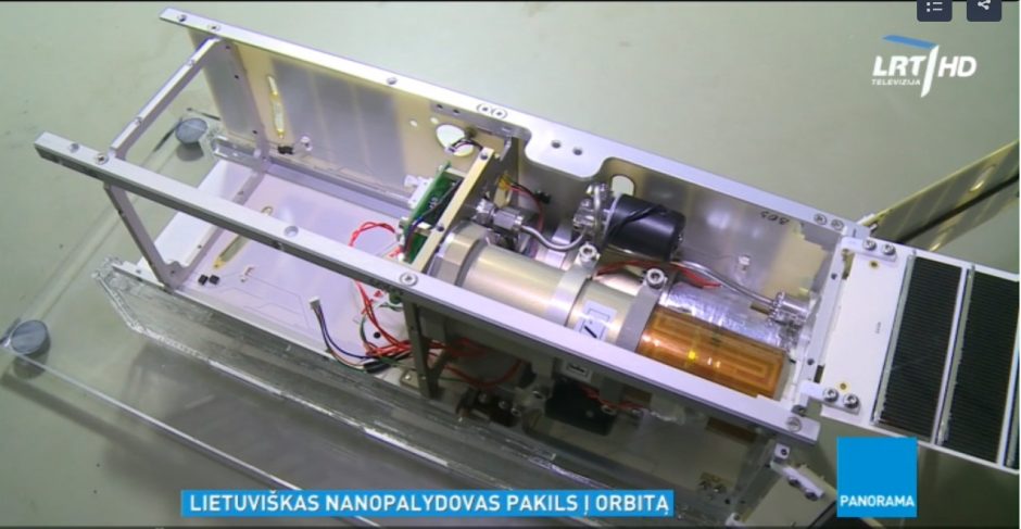 Lietuviškas nanopalydovas pakils į orbitą 