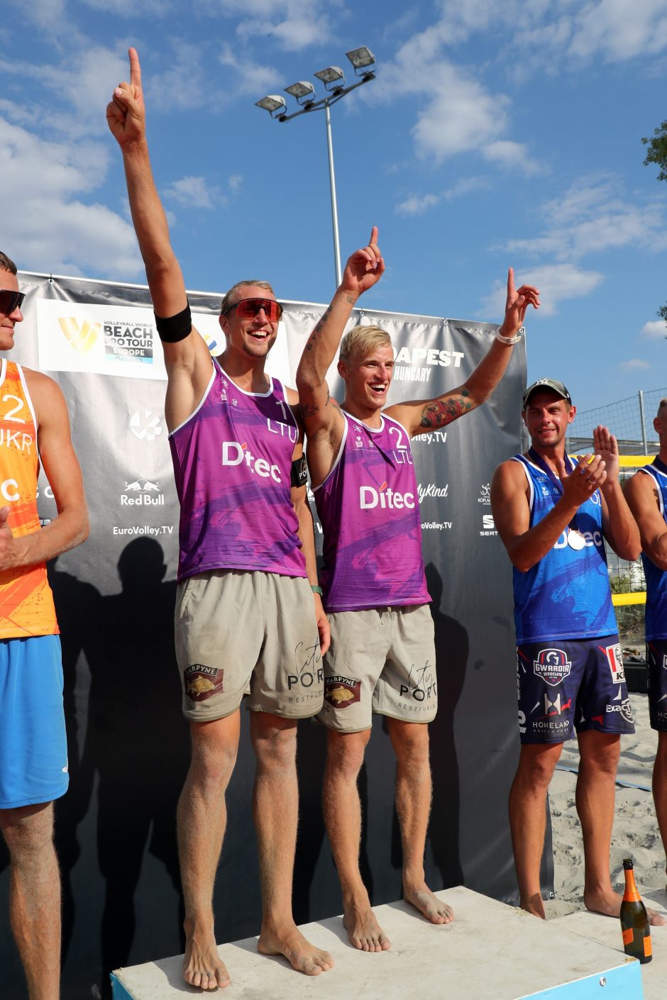 Įspūdinga: Lietuvos tinklininkai laimėjo antrąjį „Pro Beach Tour“ turnyrą iš eilės