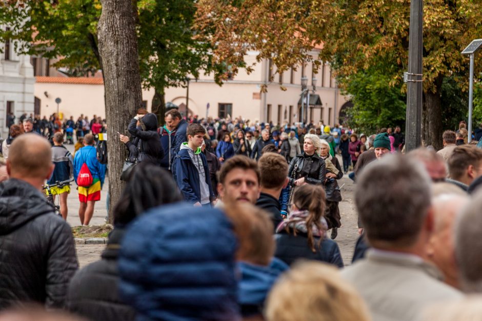 Šventasis Tėvas Kauno rotušės aikštėje