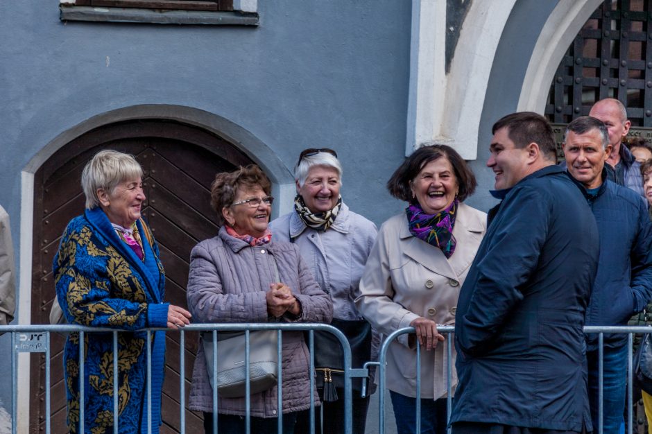 Šventasis Tėvas Kauno rotušės aikštėje