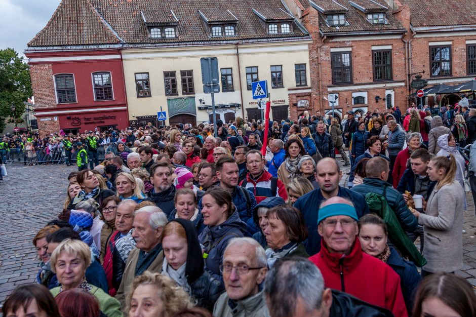 Šventasis Tėvas Kauno rotušės aikštėje