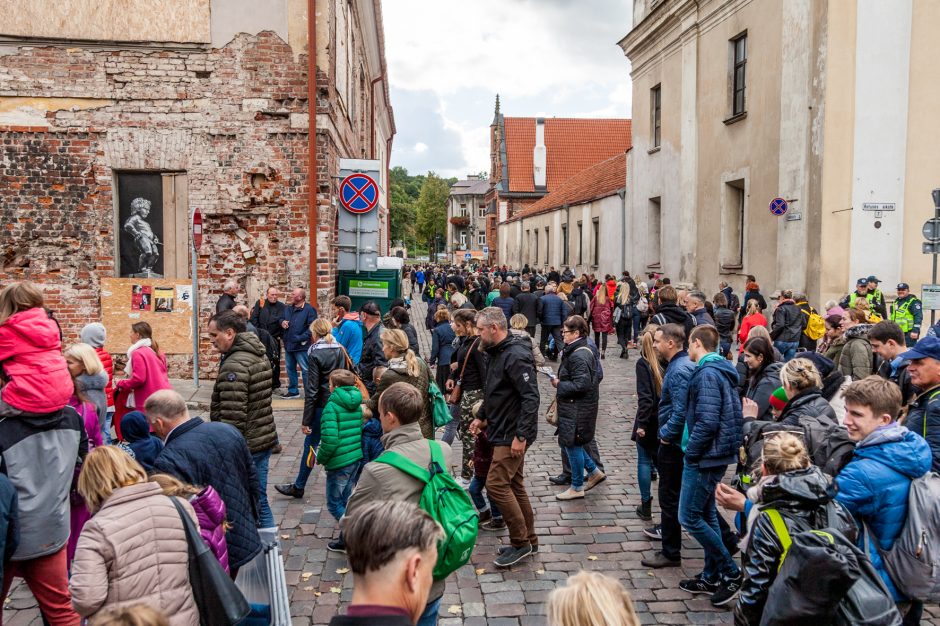 Šventasis Tėvas Kauno rotušės aikštėje