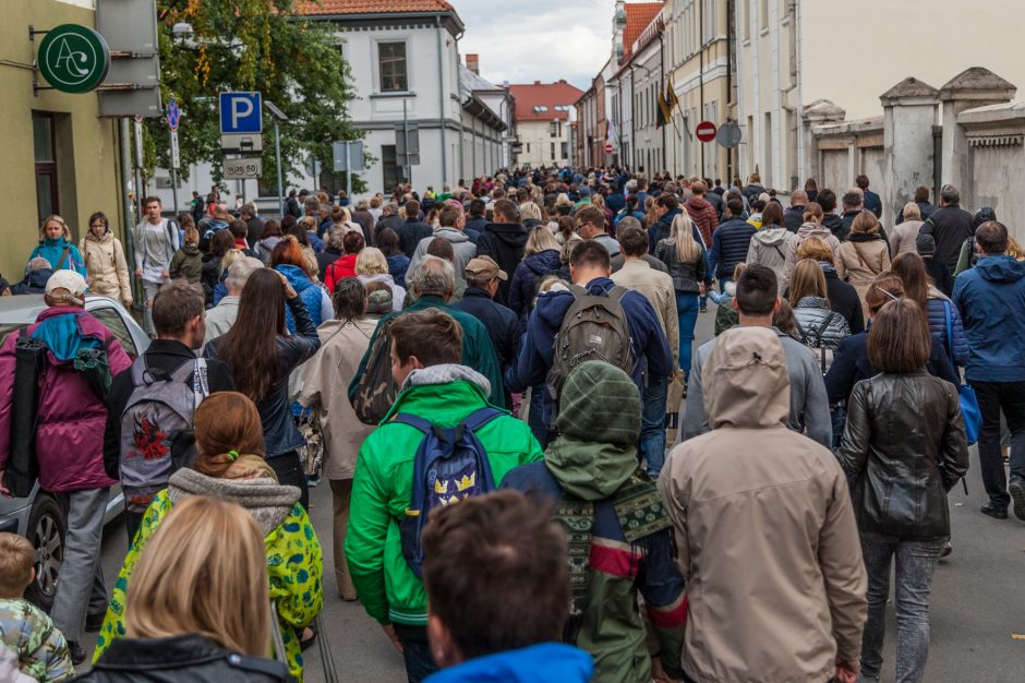 Šventasis Tėvas Kauno rotušės aikštėje