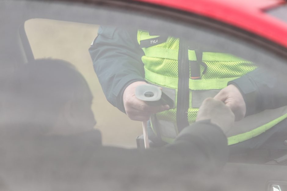 Policijos reidas Piliakalnio gatvėje