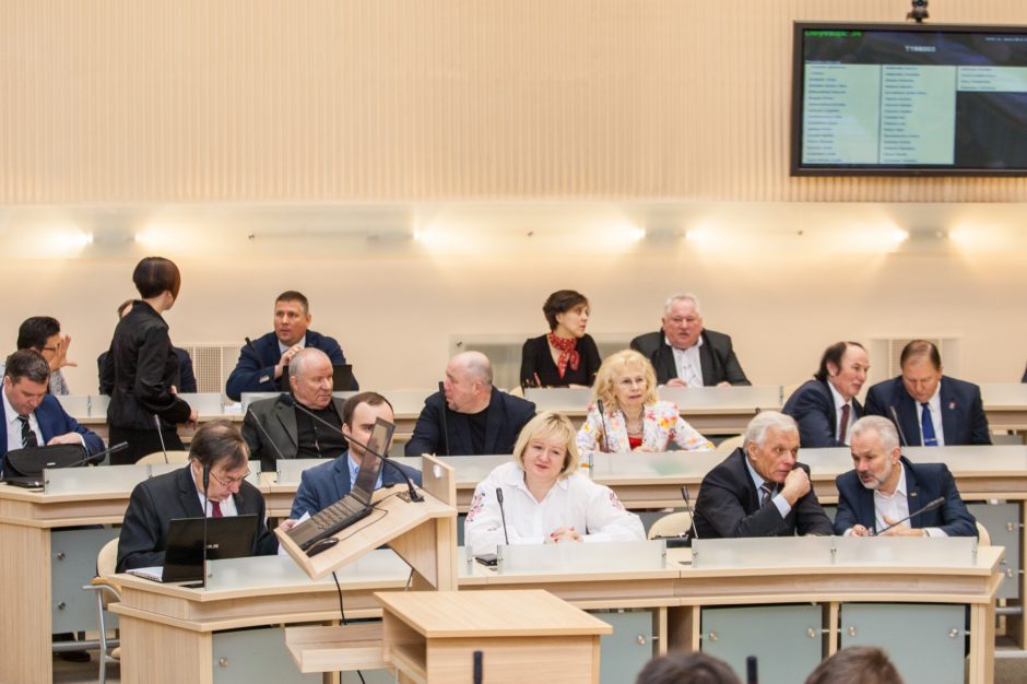 Paskutinis 2015-2019 metų kadencijos tarybos posėdis