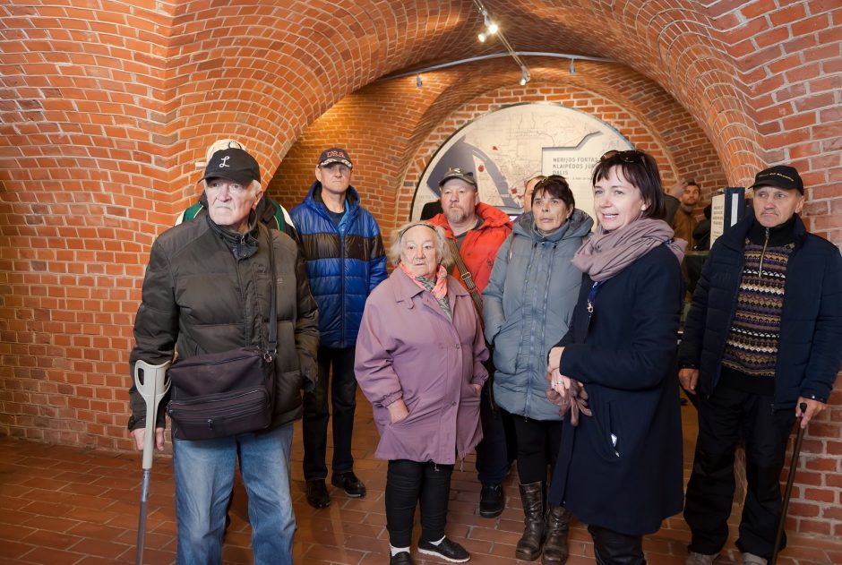 Nakvynės namų gyventojai lankė Lietuvos jūrų muziejų