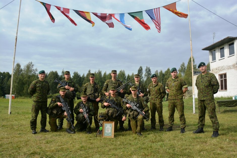 Algirdo bataliono pėstininkų skyrius – stipriausias Sausumos pajėgose