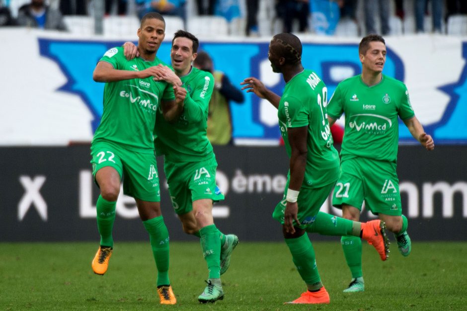 „Saint-Etienne“ komandai nepavyko pakilti į trečiąją poziciją