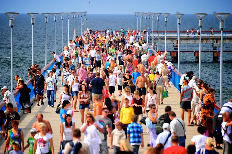 Palangoje auga poilsiautojų skaičius