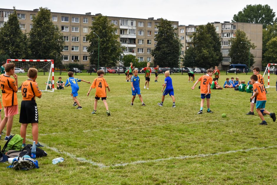 Klaipėdoje vyko trečiasis gatvės rankinio turnyras