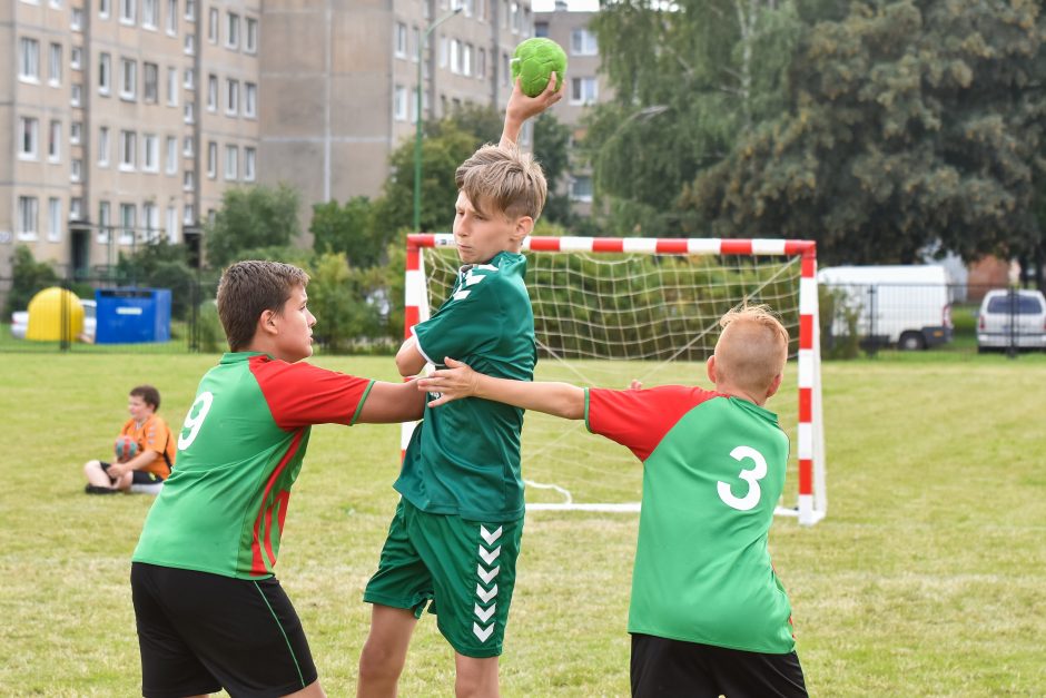 Klaipėdoje vyko trečiasis gatvės rankinio turnyras