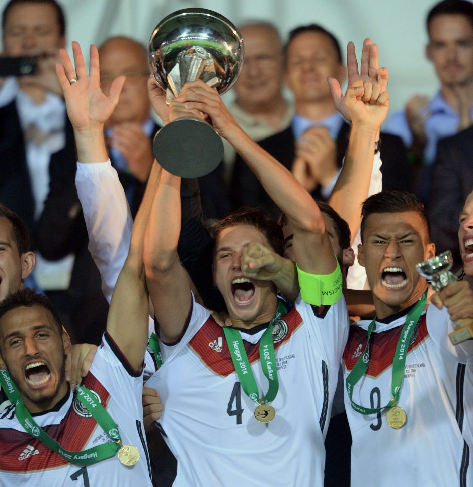  Vokietijos 19-mečių futbolo rinktinė laimėjo Europos čempionatą