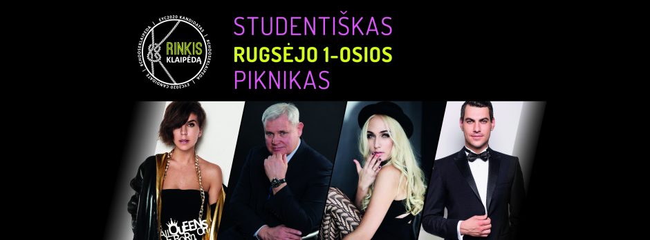 Studijų pradžia Klaipėdoje – studentiškas piknikas su J. Jankevičiumi