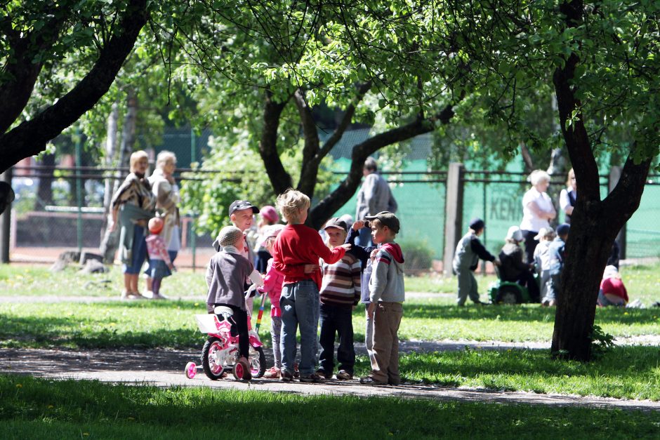 Šią vasarą Klaipėdos darželiai dirbs palankesniu grafiku