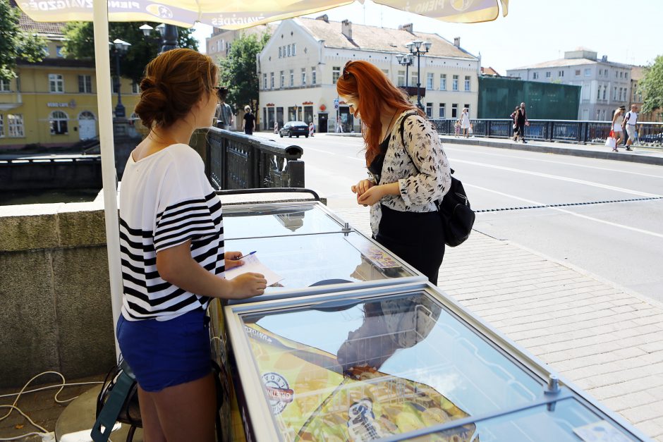 Vietoj pamokų jaunuoliai renkasi darbą