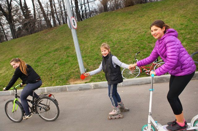 Pasiryžusieji sportuoti, neklyskite